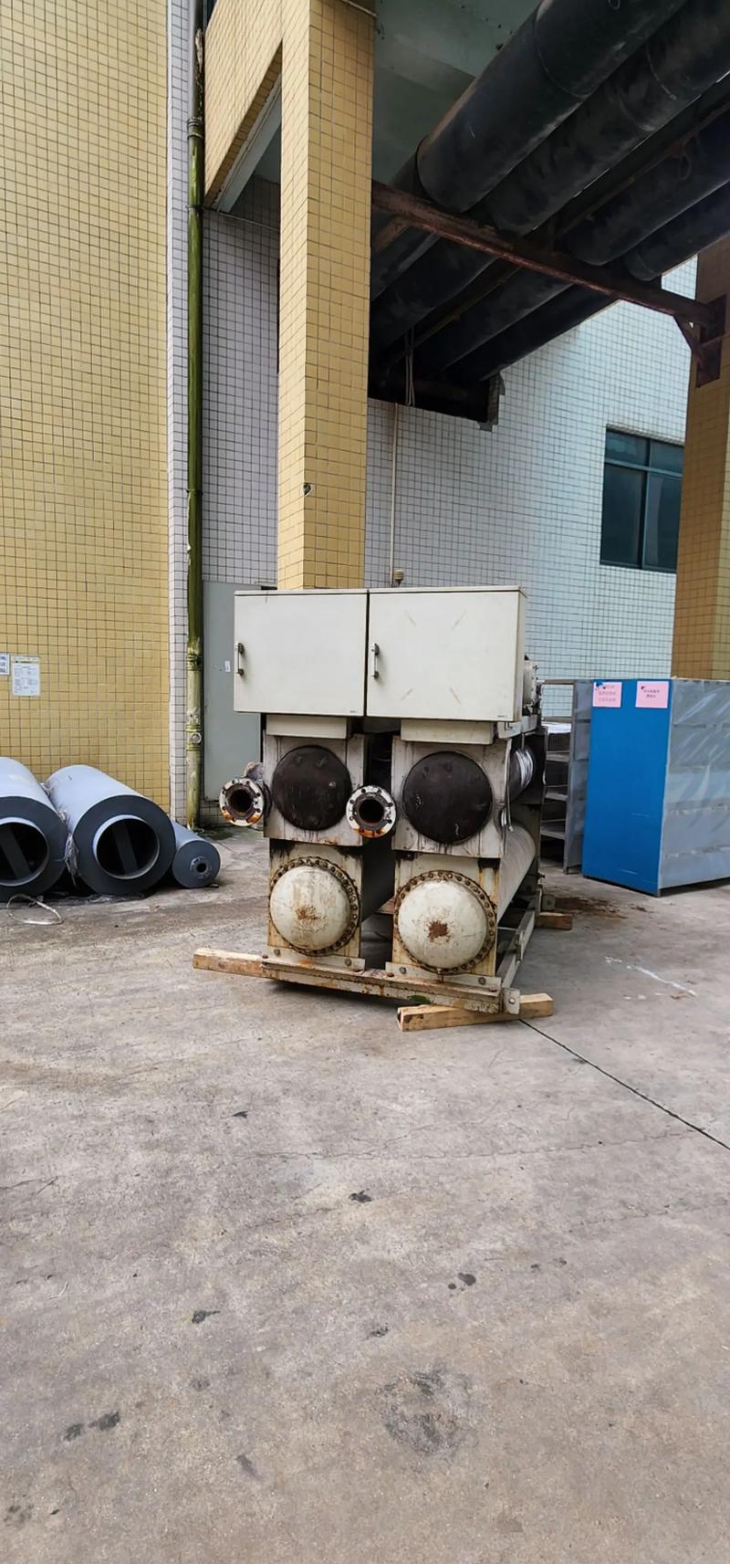 伯恩光學惠陽基地特種設備升級 機組與壓縮機的專業更換工程解析